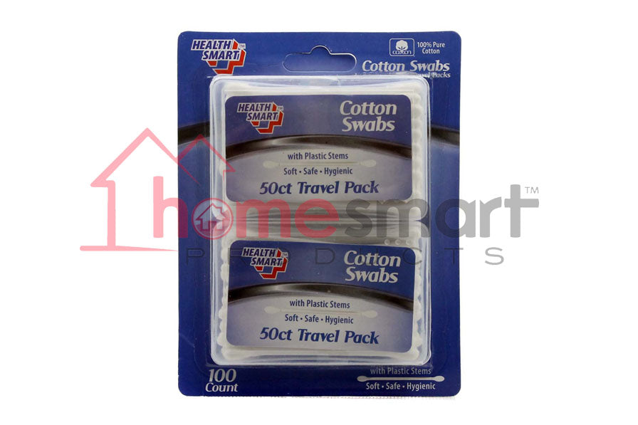 Cotton Swabs Travel H.S. 100 Pk