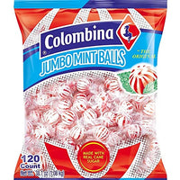 Colombina Jumbo Mint Balls 120Ct DLC: SEP-22