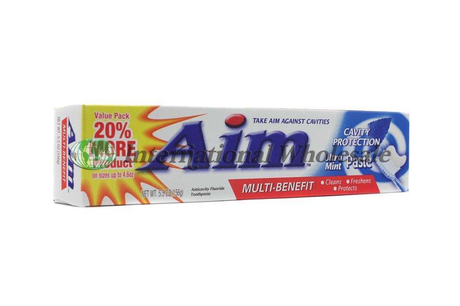 Aim Toothpaste Cavity Paste 24/5.5Z DLC: 06/22