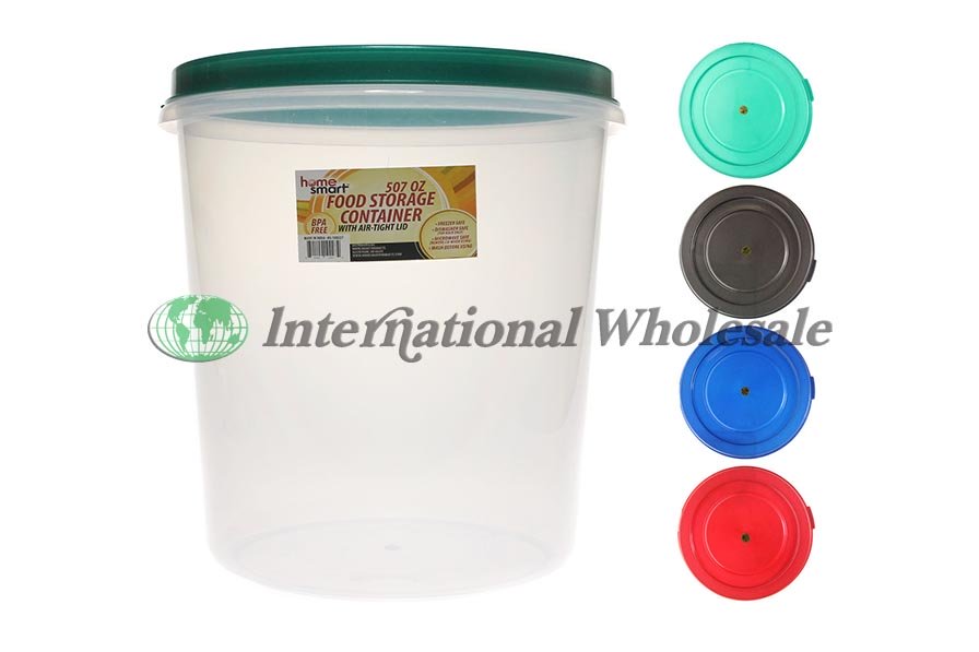 Plastic Container Tall Ast 12Ct/507