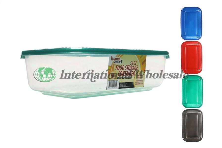 Conteneurs de stockage des aliments hermétiques1900ml / Plastic Container Rectangle 24/56Oz