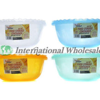 Plastic Container W/Lid Ast 24/64Z