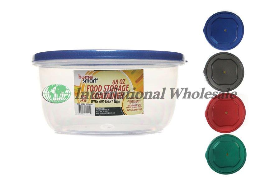 Conteneurs de stockage des aliments hermétiques 2011Ml / Plastic Container Ast. 24Ct/68Oz MCI