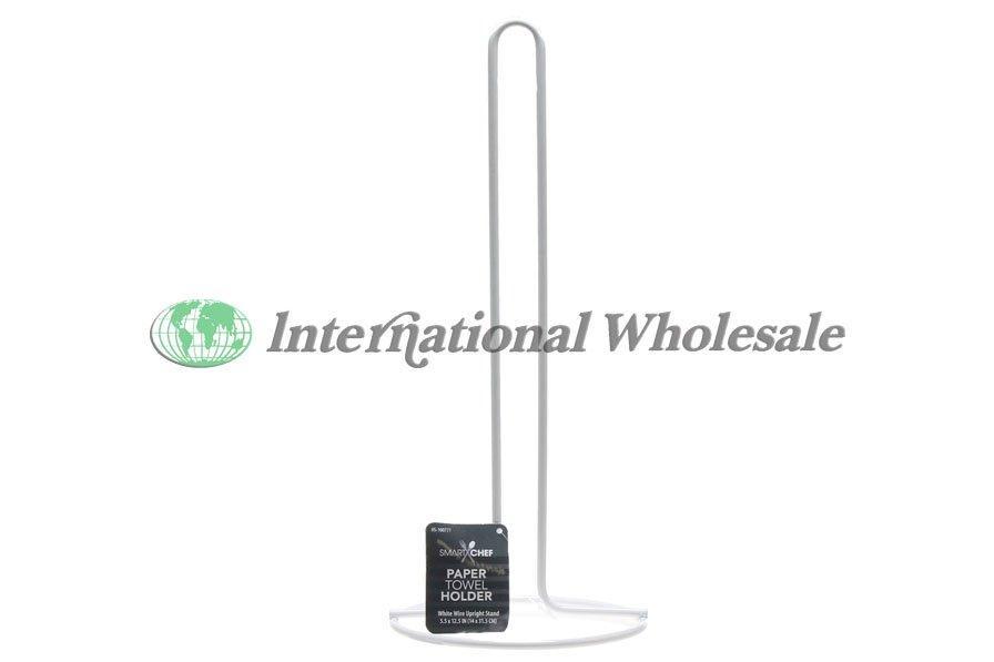 Sc Paper Towel Holder Wht Wire 24Ct