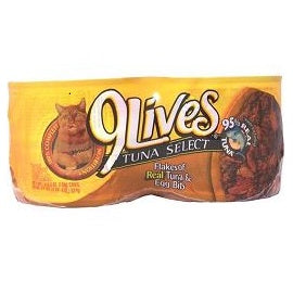 Nine Lives Select Flaked Tuna & Egg 4Pk 5.5Oz / 24Pk