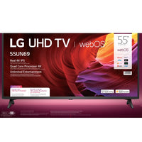 LG 55" Class 4K UHD 2160P Smart TV 55UN69