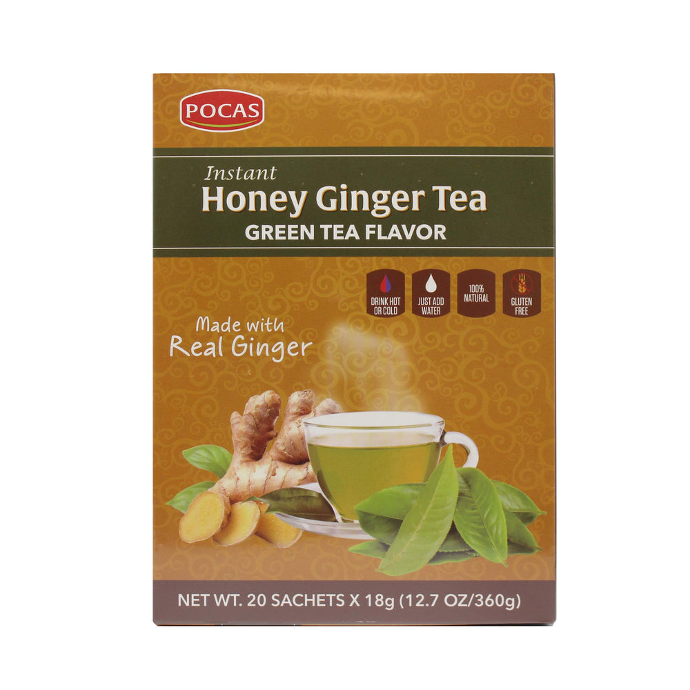 Pocas Honey Ginger Tea With Green Tea 360g ( 20 sachet) DLC: 28-JAN26