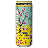 Arizona Ice Tea 1/2 & 1/2 Green Tea & Lemonade Lite 23.5Oz / 24Pk