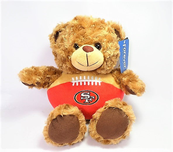 Happy Hugs Teddy San Francisco 49ers Football Gift Set