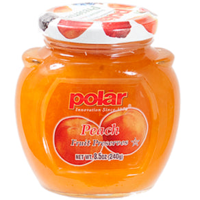 Polar Fruit Preserves Peach 8.5Oz / 12Pk