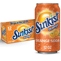 Sunkist Orange Soda 12 fl. oz. cans 355mL