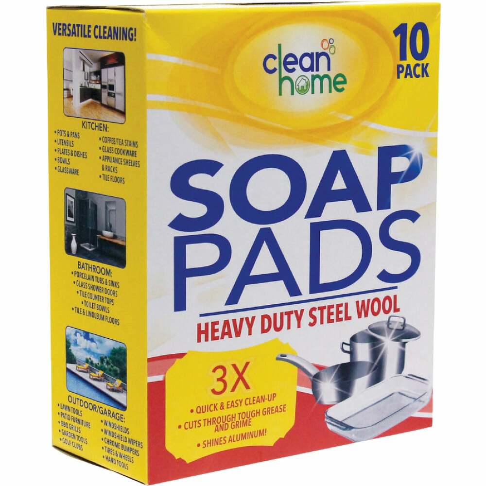 Soap Pads Clean Home 10 Pk