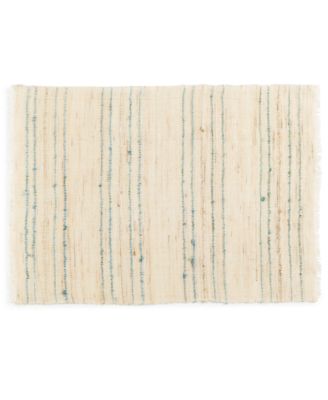 Arlee Home Fashions Bolivia Stripe Blue Placemat Blue