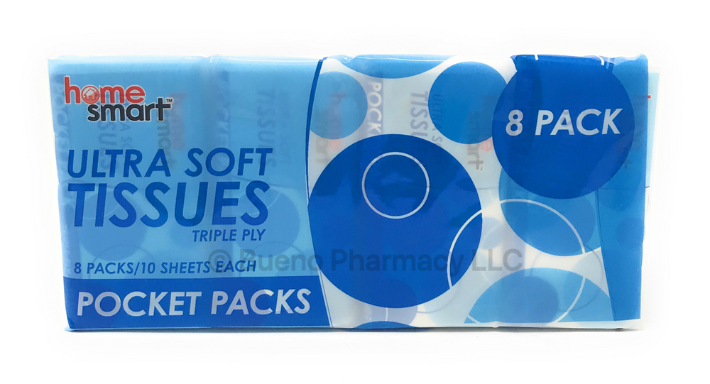 Pocket Tissues 1Pk Blue