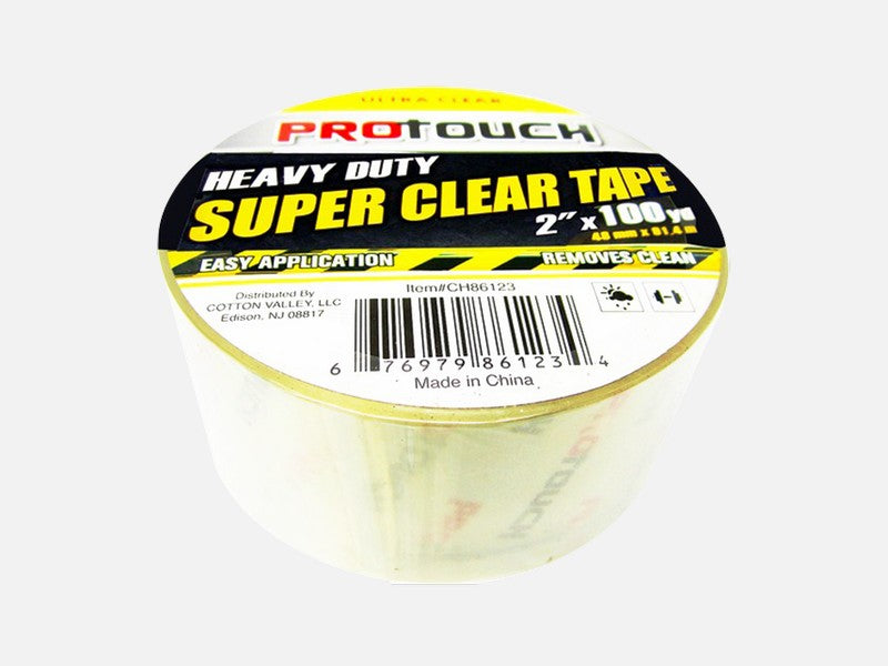 2'' X 100 Yd Super Clear Tape