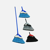 Two Tone Angle Broom Blue/ Grey- 12