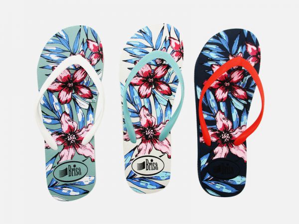 Ladies Flip Flops 3 Assorted - 72