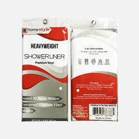 Heavyweight Shower Liner: White-48