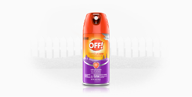 OFF!® Family Care Insect Repellent VIII with Picaridin Aerosol