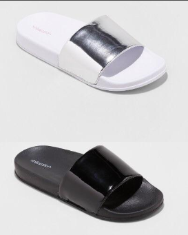 TGT Womens Sandal White/Black 2,500 Fcfa