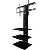 Galaxy TV Stand with Mount for TVs up to 50", Espresso