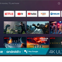 Hisense 50" 4K UHD LED Smart Android HDTV with HDR Écran Cassé