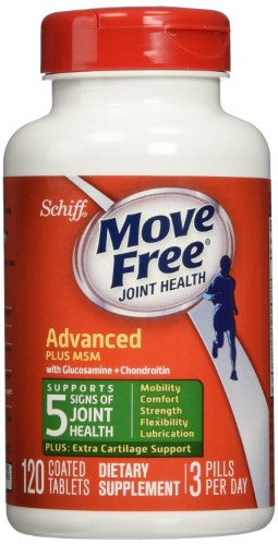 Move Free Adv Plus Msm Tabs 120S EXP: 06/24