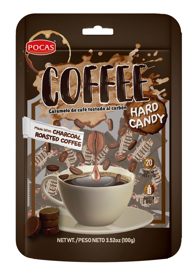 Pocas Hard Candy (Coffee) 100g DLC: 16-FEB25 20 pcs 2,000 Fcfa