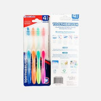 4 pcs  Toothbrush ombre toothbrush