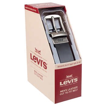 Levis Mens Leather Belt