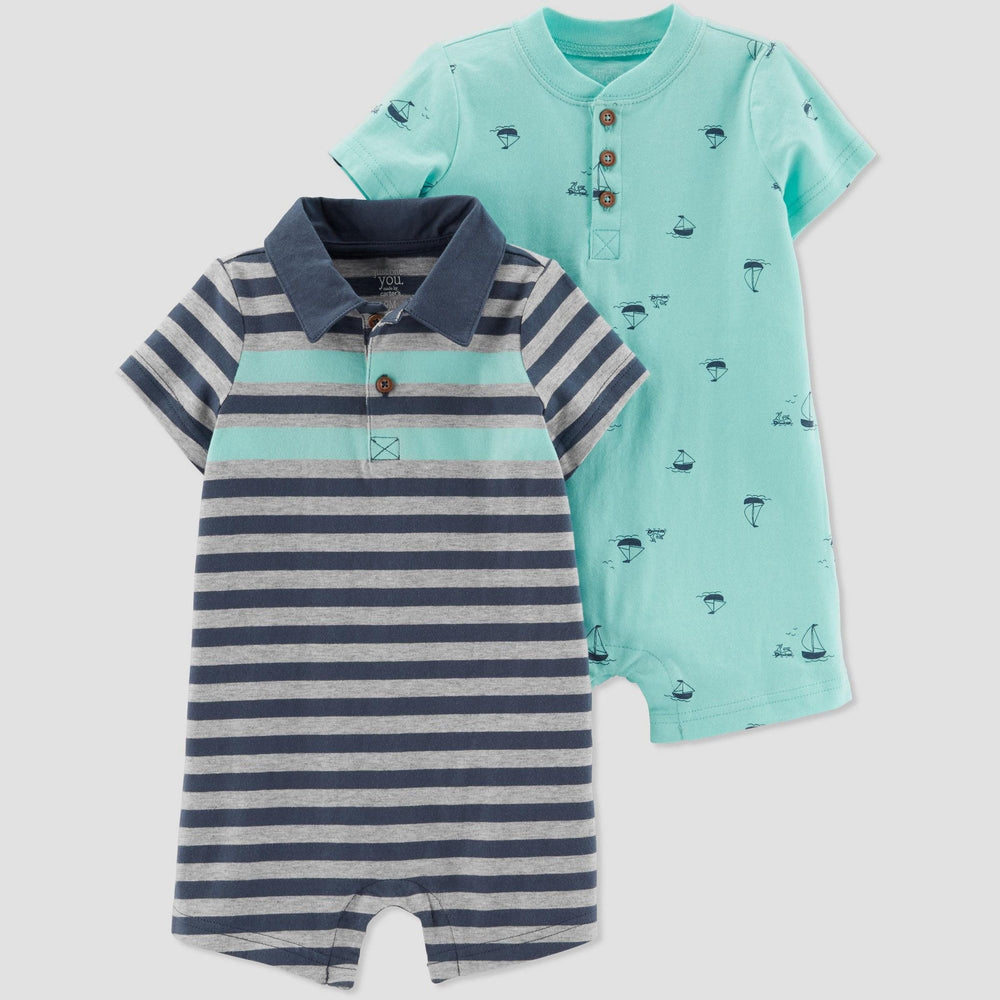 Carters 2Pk Romper Taille 3m