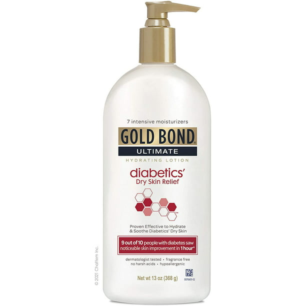 Gold Bond Ultimate Lotion, Diabetics' Dry Skin Relief, 13oz Bottle