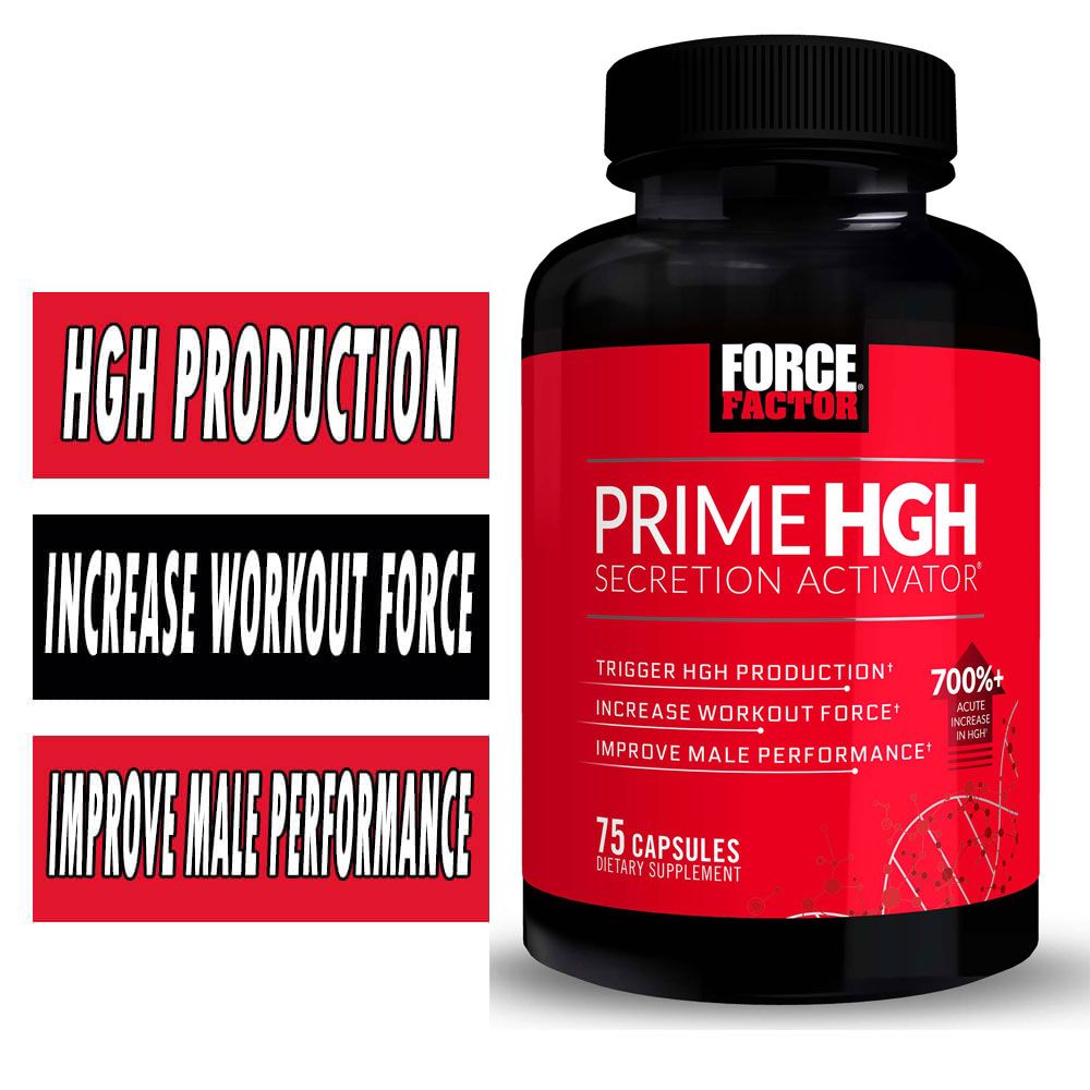 Force Factor Prime HGH - 75 Capsules