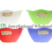 Plastic Salad Bowl Asst.24Ct