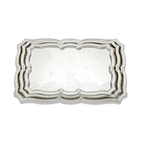 
              Almarjan 3 Pieces Serving Tray Set Silver
            