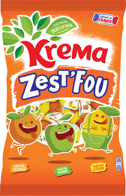 Zest’Fou Krema Orange-Pomme-Citron DLC : 28/12/22