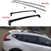 ANTS PART 4Pcs Roof Rack Side Rails + Cross Bars for Honda CRV CR-V 2017 2018 2019 2020 2021 OE Style