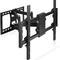 UNHO TV Wall Mount Bracket with Full Motion Double Articulating Arm for Most 30-85 inch