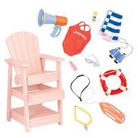 
              Our Generation Lifeguard Playset & Megaphone for 18" Dolls
            