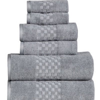 Feather and Stitch Luna 6-Pc. Towel Set Bedding