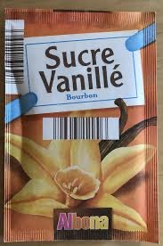 Sucre Vanillé Bourbon - Albona - 7,5 g DCL: JUIN/2022