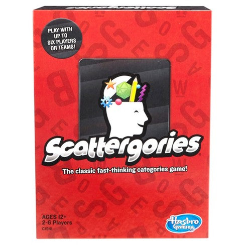 Scattergories Party Game