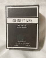 
              INFINITY MEN Pour Homme 3.4 oz Spray Eau De Toilette by Fragrance Couture
            