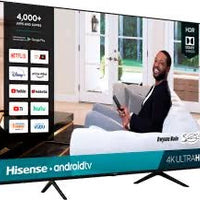 Hisense 70" 4K UHD LED Smart TV Android TV with HDR, 120 Motion rate, Google assistanty