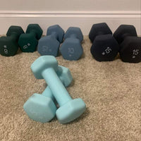 
              Dumbbell 10lbs ( 4kg ) Blue - All in Motion™
            