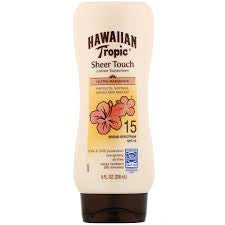 Sheer Touch, Lotion Sunscreen, Ultra Radiance, SPF 15, 8 oz (236 ml)DLC:05/24