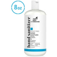 Artnaturals Hand Sanitizer Gel 8 Oz, Unscented Fragrance Free Sanitize