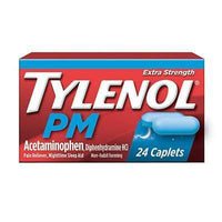 Tylenol Acetaminophen PM (24 Caplets) DLC: Fév25