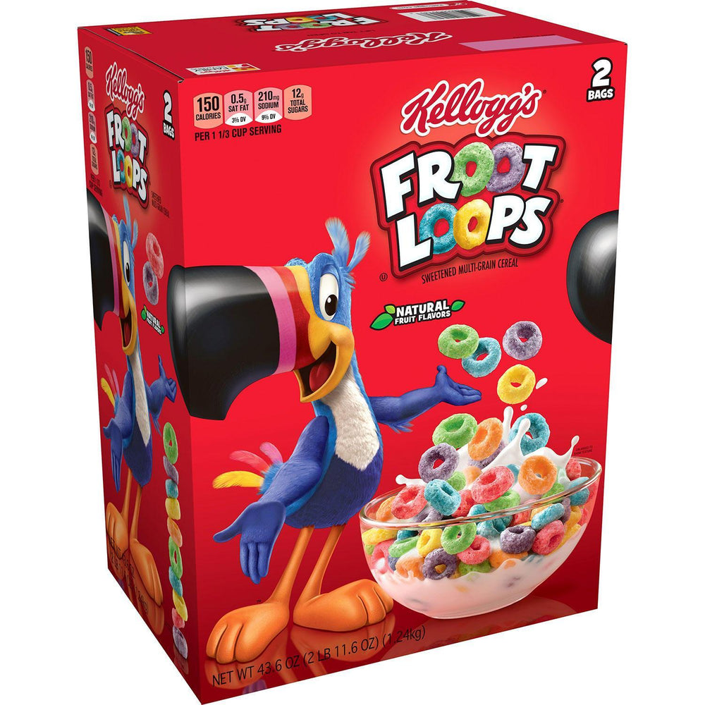 Copy of Céréales pour petit-déjeuner Froot Loops de Kellogg's DLC: Juin25