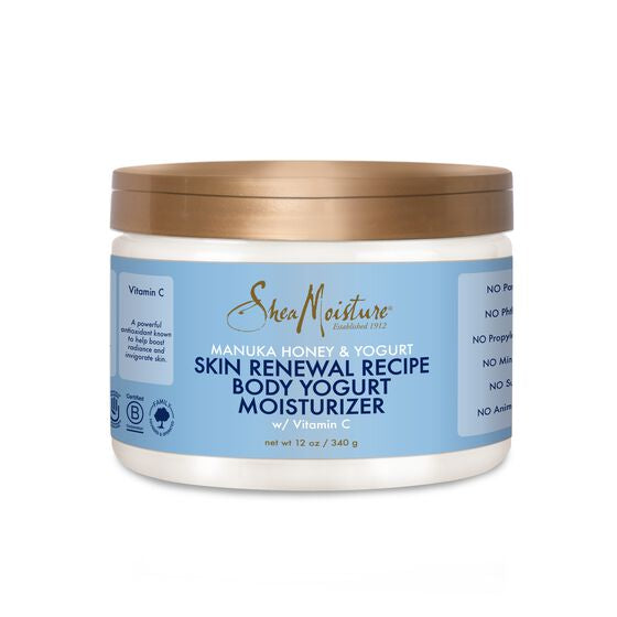 Shea Moisture Manuka Honey & Yogurt Skin Renewal Recipe Dry, Stressed Skin 340g